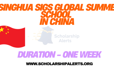 Tsinghua SIGS Global Summer School in China – Paid Program